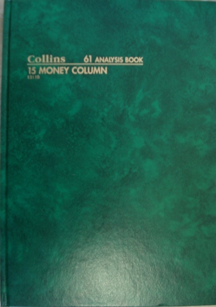 Collins 13110 61 15 Money Column Analysis Book 84 leaf A4